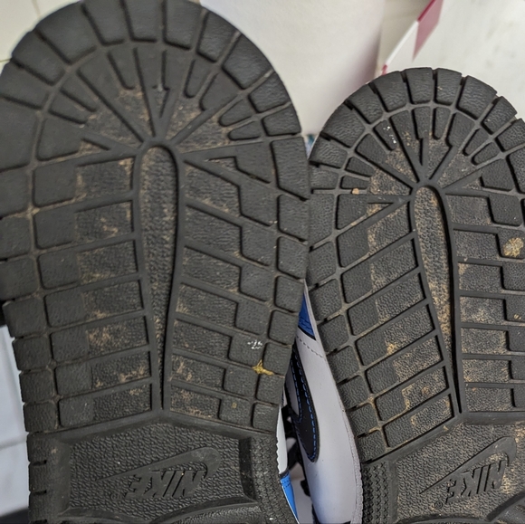 Af1 Retro Jordan 1 Rare Deadstock Nike black blue white - Picture 6 of 6